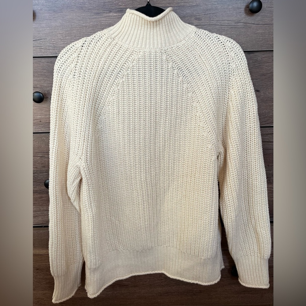 Jcrew cotton roll neck sweater - Picture 2 of 4